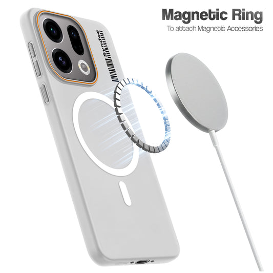 Colourful Frosted Matte Wireless Charging Support Back Cover Case for Oppo Find X9 5G With Raised Camera Protection