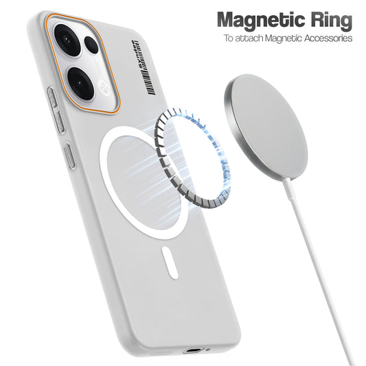 Colourful Frosted Matte With Raised Camera Protection Back Cover Case For Oppo Reno 13 5G