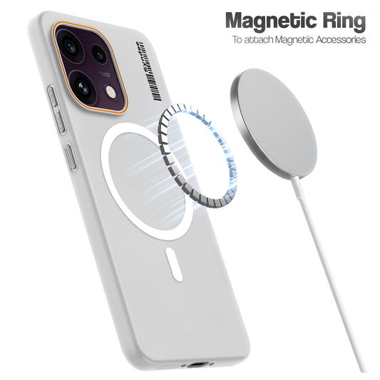 Colourful Frosted Matte With Raised Camera Protection Back Cover Case For Oppo Reno 16C 5G