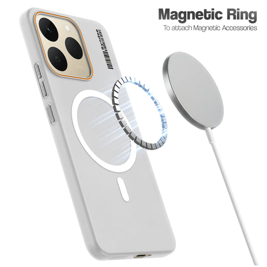 Colourful Frosted Matte With Raised Camera Protection Back Cover Case For Realme 15T 5G