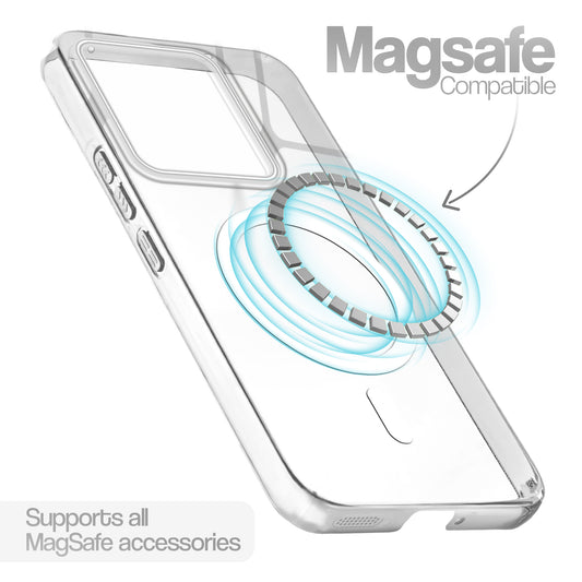 Anti-Yellow Scratch Resistant Case Support Magnetic Accessories Back Cover For Realme GT 7 Pro 5G