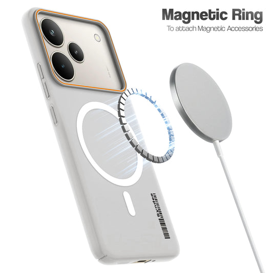 Colourful Frosted Matte With Raised Camera Protection Back Cover Case For Realme P4 Pro 5G