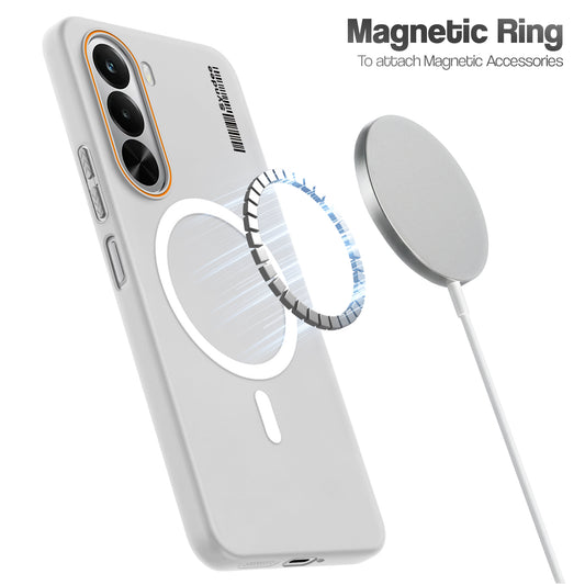 Colourful Frosted Matte With Raised Camera Protection Back Cover Case For Realme P4x 5G