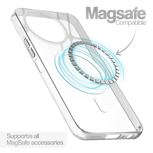 Anti-Yellow Scratch Resistant Case Support Magnetic Accessories Back Cover For Vivo T3x 5G