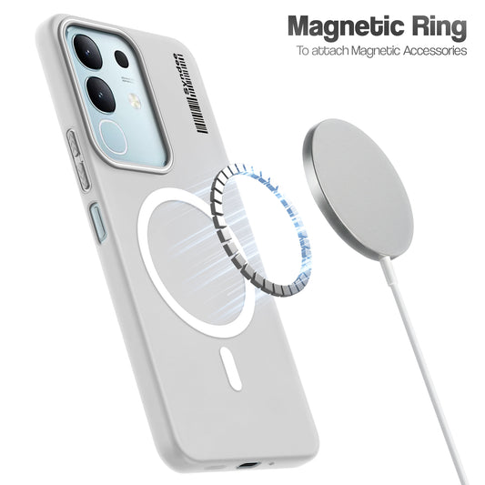 Frosted Sleek Matte With Raised Camera Protection Back Cover Case For Vivo T4x 5G