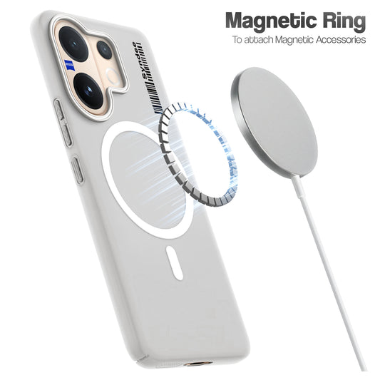 Frosted Sleek Matte With Raised Camera Protection Back Cover Case For Vivo V60 5G