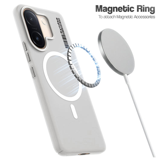 Frosted Sleek Matte With Raised Camera Protection Back Cover Case For Vivo V60e 5G