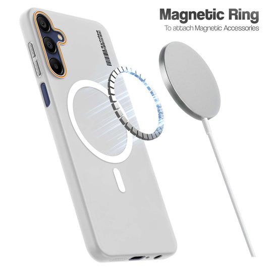 Colourful Frosted Matte With Raised Camera Protection Back Cover Case For Samsung A15 5G