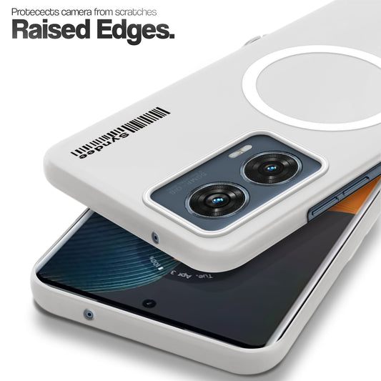 Frosted Sleek Matte With Raised Camera Protection Back Cover Case For Motorola Edge 50 Fusion 5G
