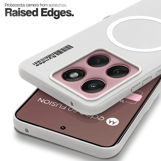 Frosted Sleek Matte With Raised Camera Protection Back Cover Case For Motorola Moto Edge 60 Fusion 5G