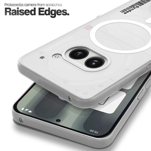 Frosted Sleek Matte With Raised Camera Protection Back Cover Case For Nothing Phone 2A Plus