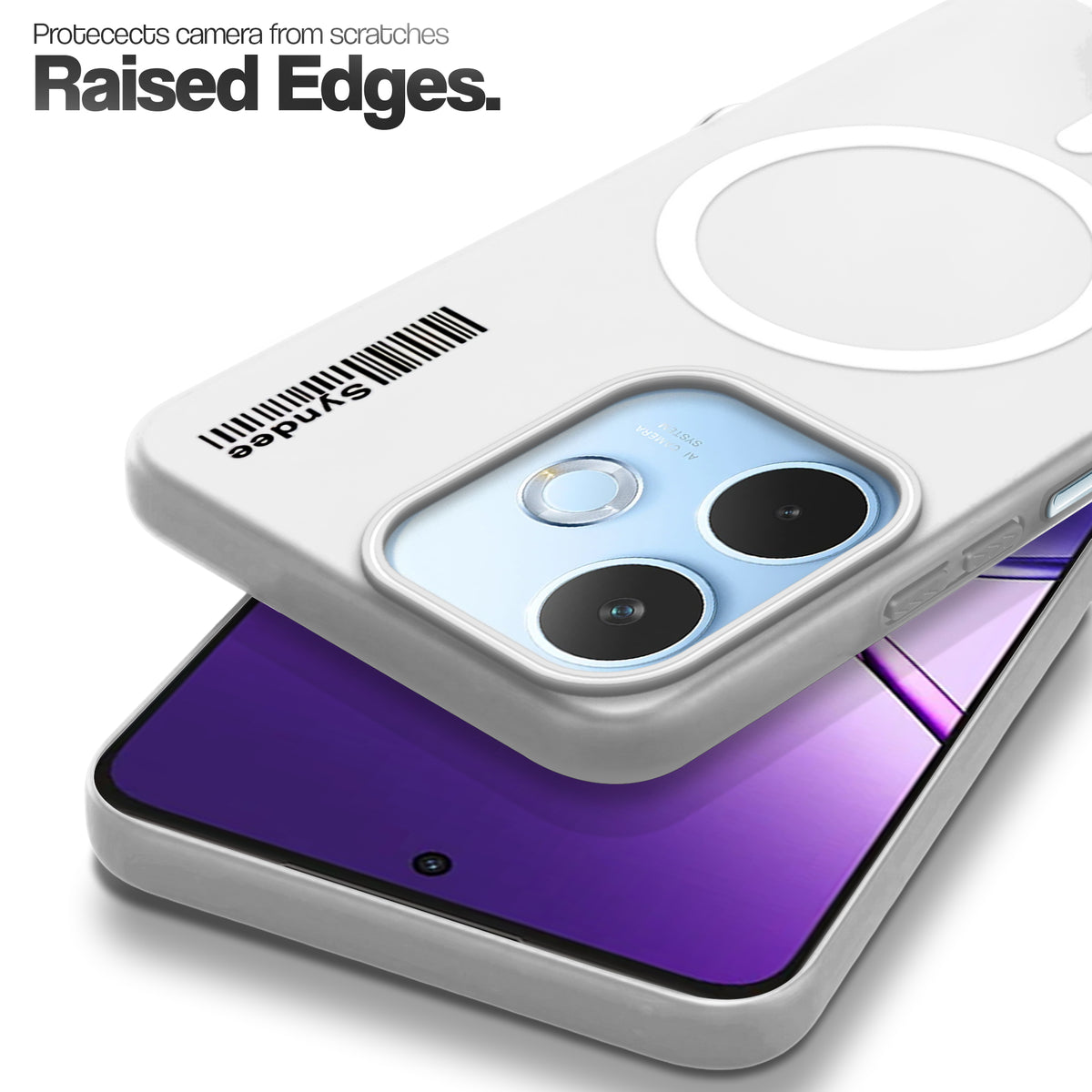 Frosted Sleek Matte With Raised Camera Protection Back Cover Case For Oppo A5 Pro 5G