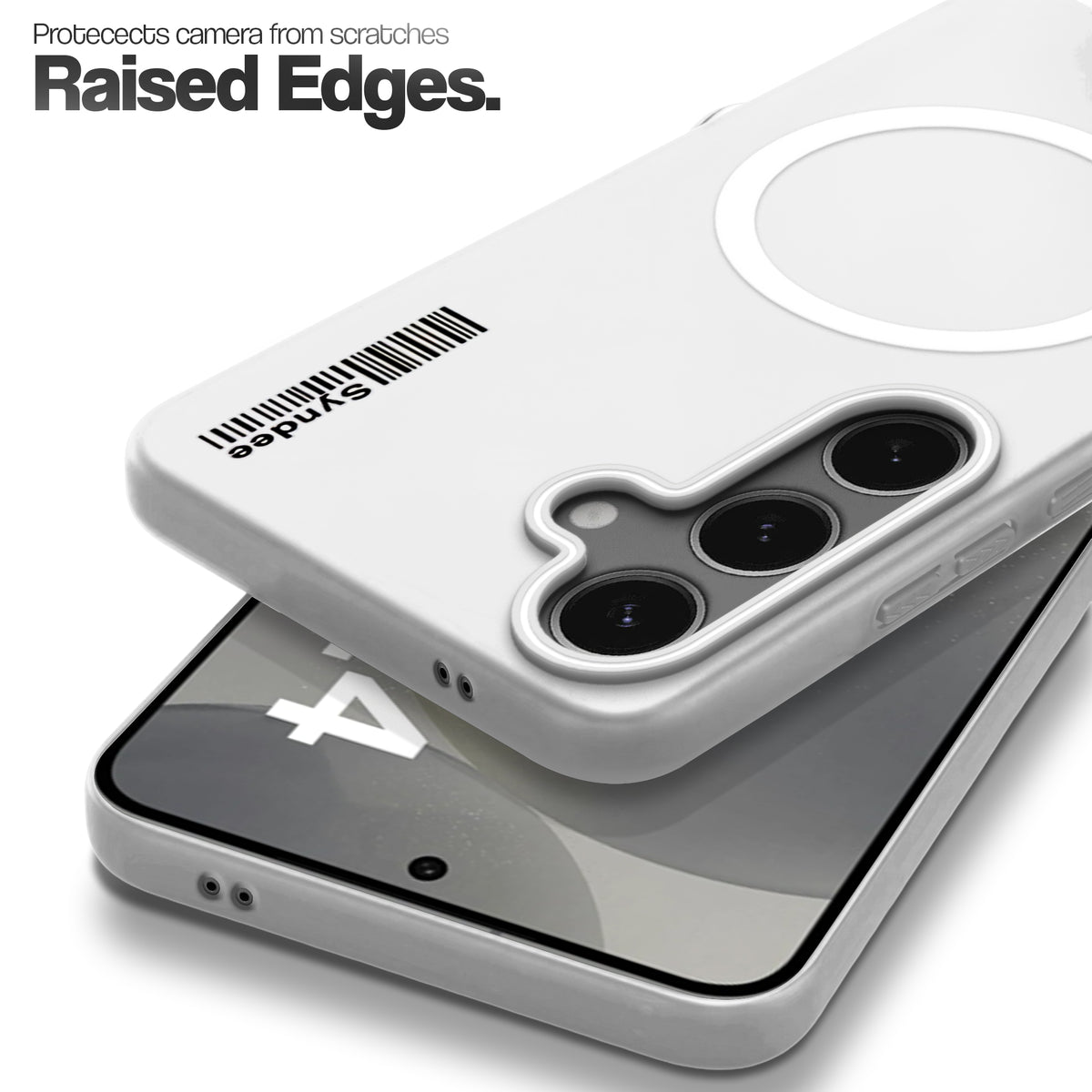 Frosted Sleek Matte Wireless Charging Support Back Cover Case For Samsung S24 5G With Raised Camera Protection