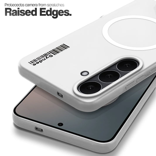 Frosted Sleek Matte Wireless Charging Support Back Cover Case For Samsung S25 FE 5G With Raised Camera Protection