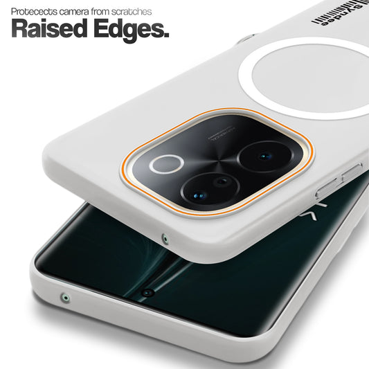 Colourful Frosted Matte With Raised Camera Protection Back Cover Case For Vivo T3 Pro 5G