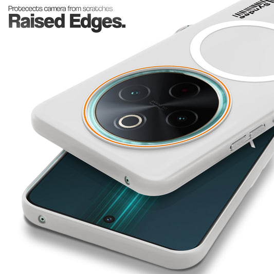 Colourful Frosted Matte With Raised Camera Protection Back Cover Case For Vivo T4 5G