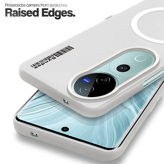 Frosted Sleek Matte With Raised Camera Protection Back Cover Case For Vivo V40 5G