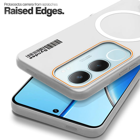 Colourful Frosted Matte With Raised Camera Protection Back Cover Case For Vivo Y29 5G