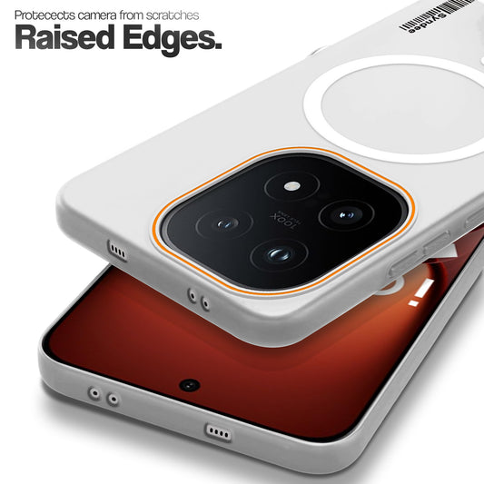 Colourful Frosted Matte Wireless Charging Support Back Cover Case for iQOO 15 5G With Raised Camera Protection