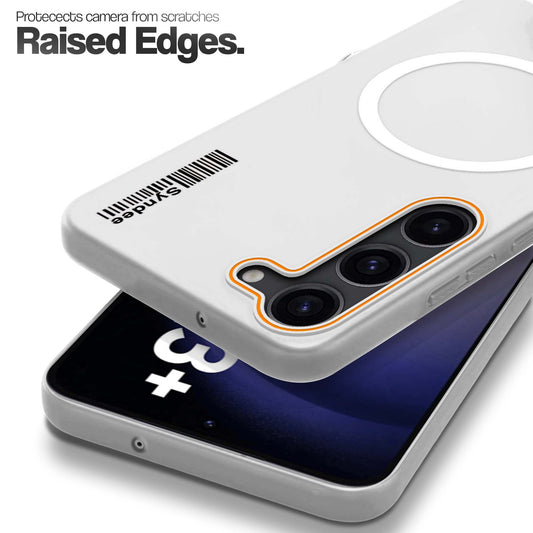 Colourful Frosted Matte Wireless Charging Support Back Cover Case for Samsung S23 Plus 5G With Raised Camera Protection