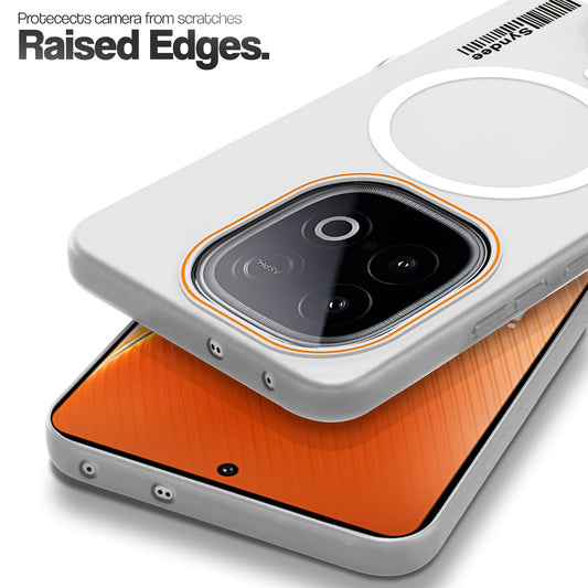 Colourful Frosted Matte With Raised Camera Protection Back Cover Case For iQOO Neo 10 5G