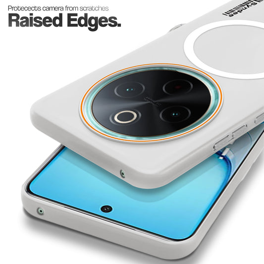 Colourful Frosted Matte With Raised Camera Protection Back Cover Case For iQOO Z10 5G