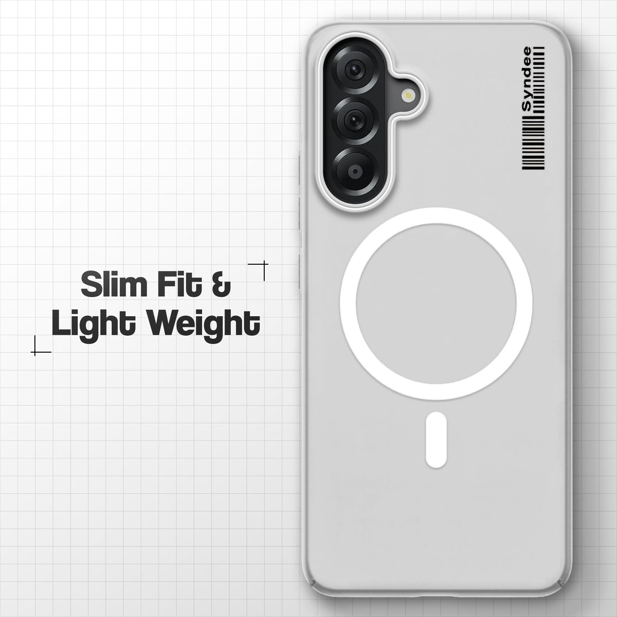 Frosted Sleek Matte With Raised Camera Protection Back Cover Case For Samsung A56 5G