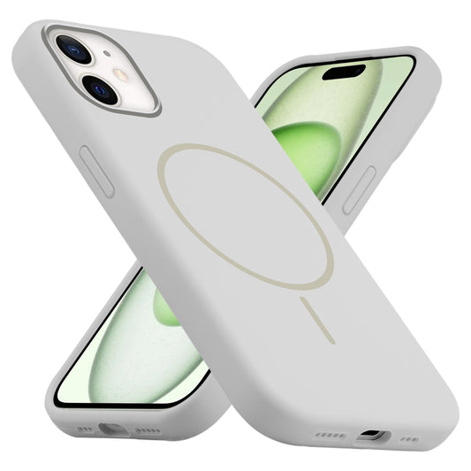 MagSafe Compatible Liquid Silicone Case For Apple iPhone 12