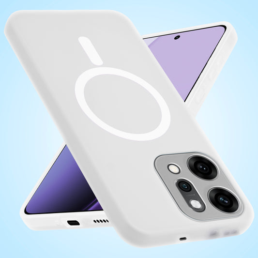 Classic Matte Silicone Back Case for Oppo Reno 14 Pro 5G