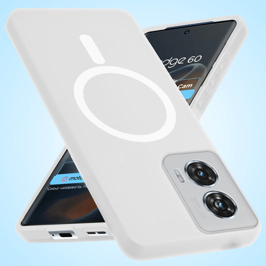 Classic Matte Silicone Back Case for Motorola Moto Edge 50 Fusion 5G