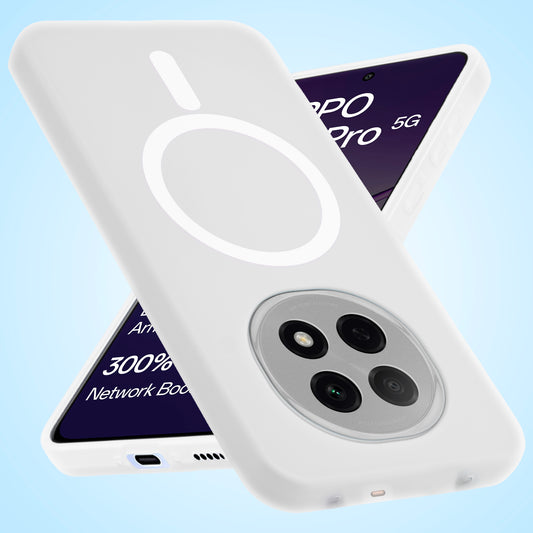 Classic Matte Silicone Back Case for Oppo F29 Pro 5G