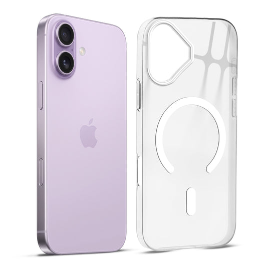 Anti-Yellow Colored Camera Line Case Support Wireless Charging Back Cover For Apple iPhone 17