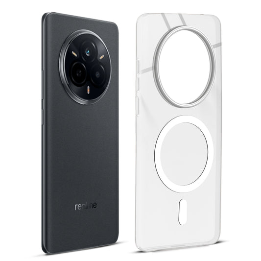 Anti-Yellow Scratch Resistant Case Support Magnetic Accessories Back Cover For Realme 14 Pro 5G