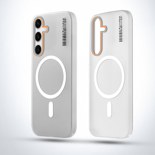 Elegant Colorful Frosted Matte Back With MagSafe Support Back Case For Samsung A15 5G