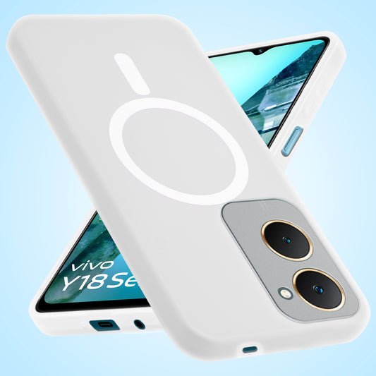 Classic Matte Silicone Back Case for Vivo Y18