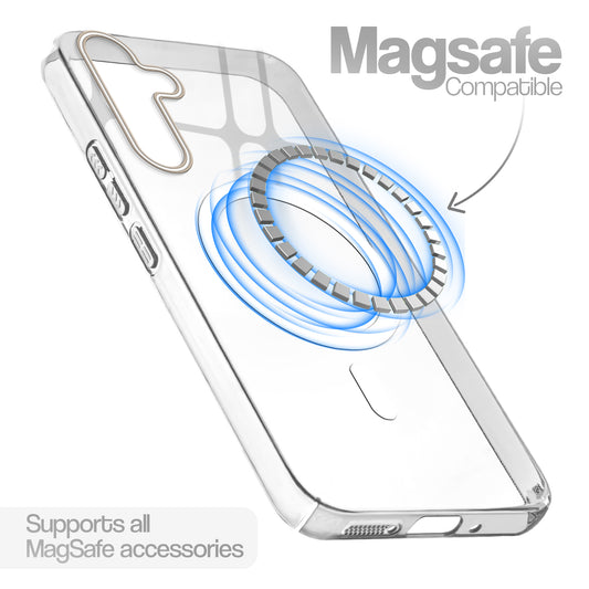 Glossy Hard Magsafe Case Samsung S24 FE 5G