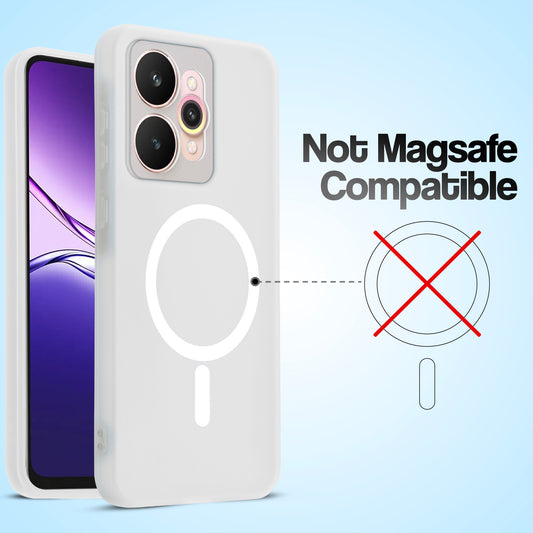 Classic Matte Silicone Back Case for Realme 15 Pro 5G