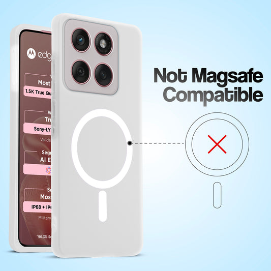 Classic Matte Silicone Back Case for Motorola Moto Edge 60 Fusion 5G