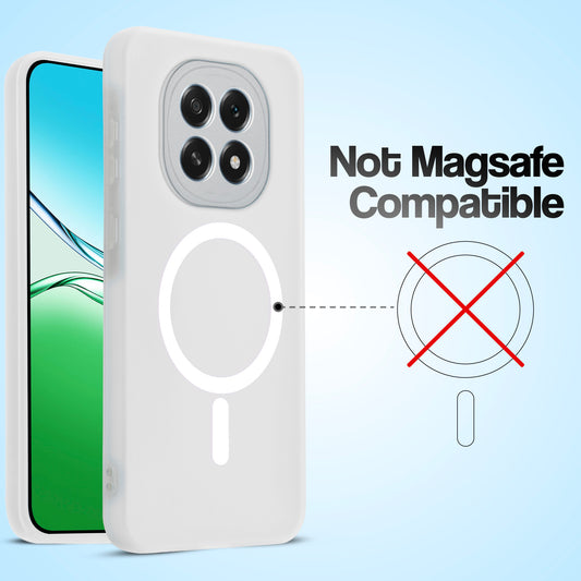 Classic Matte Silicone Back Case for Oppo F29 5G