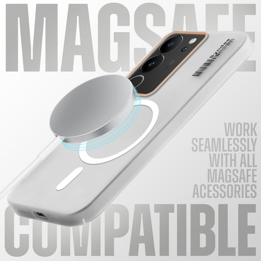 Colorful Frosted Matte MagSafe For Vivo V29 5G