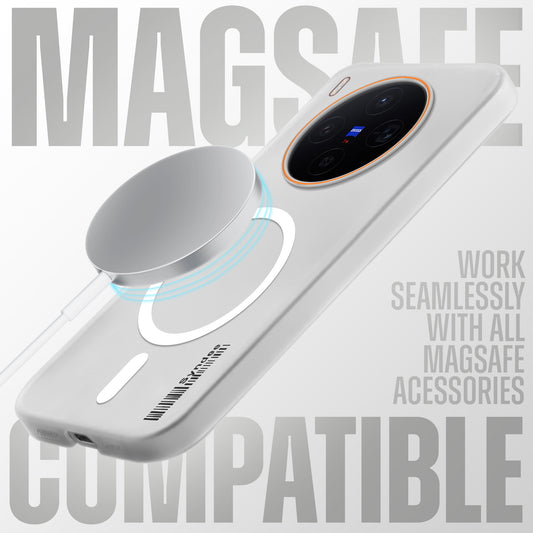 Colourful Frosted Matte With Raised Camera Protection Back Cover Case For Vivo X300 5G