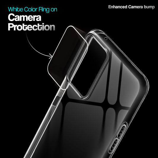 Crystal Clear Colorful Camera Ring Back Case for OnePlus Nord CE 2 Lite 5G