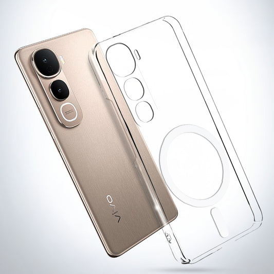 Colored Transparent Anti-Yellowing Magsafe Cuts Case For Vivo Y400 Pro 5G