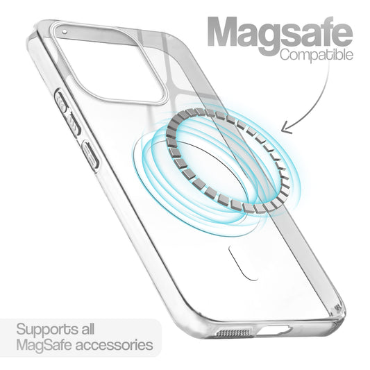 Anti-Yellow Scratch Resistant Case Support Magnetic Accessories Back Cover For Realme 15T 5G