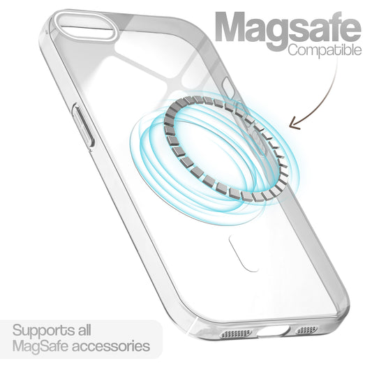 Anti-Yellow Scratch Resistant Case Support Magnetic Accessories Back Cover For Apple iPhone 7