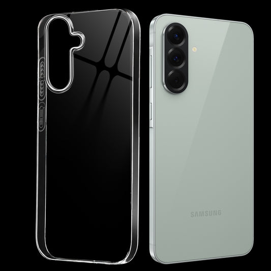 Crystal Shield Hard Case with Anti-Yellowing and Colorful Camera Guard for Samsung A56 5G