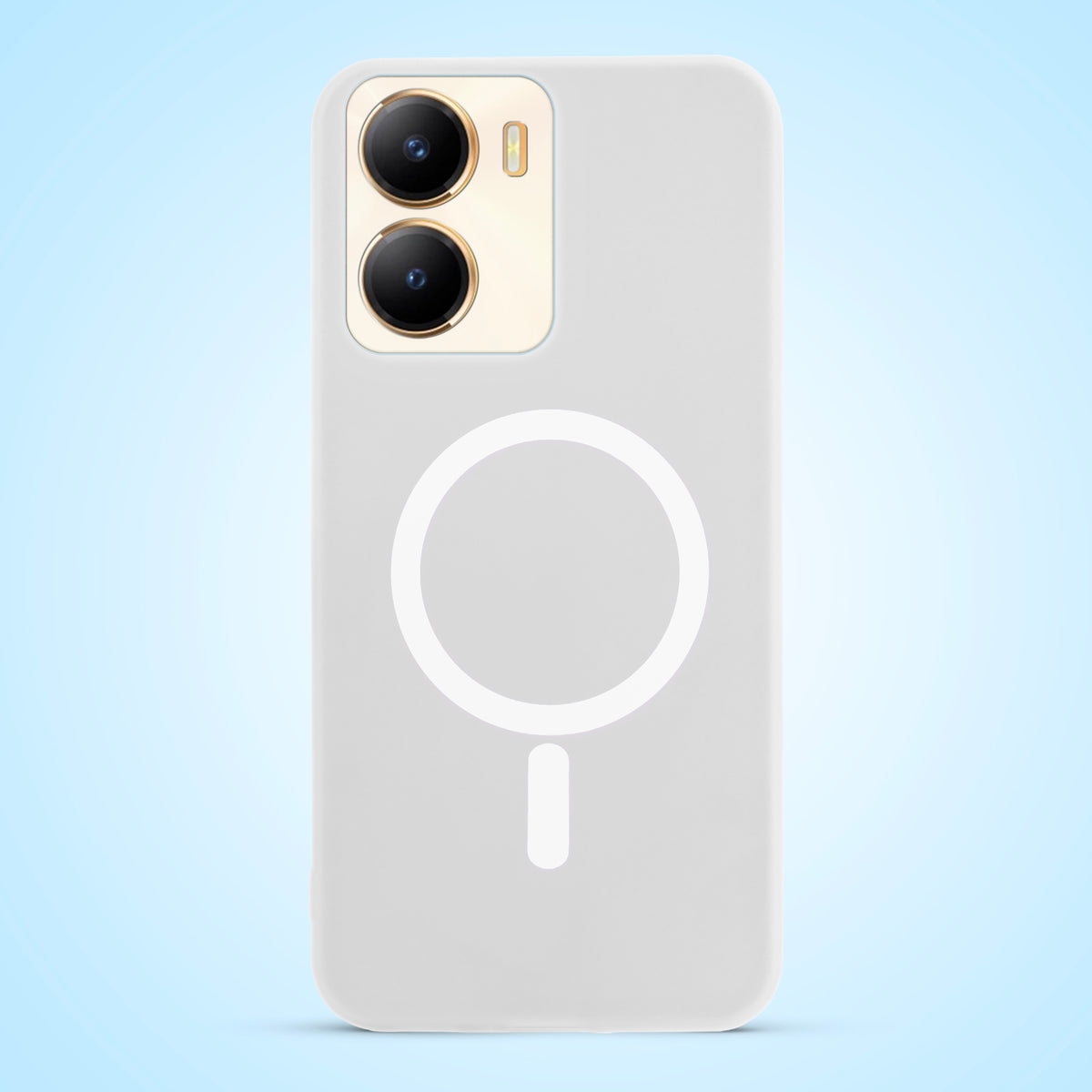 Classic Matte Silicone Back Case for Vivo T2x 5G