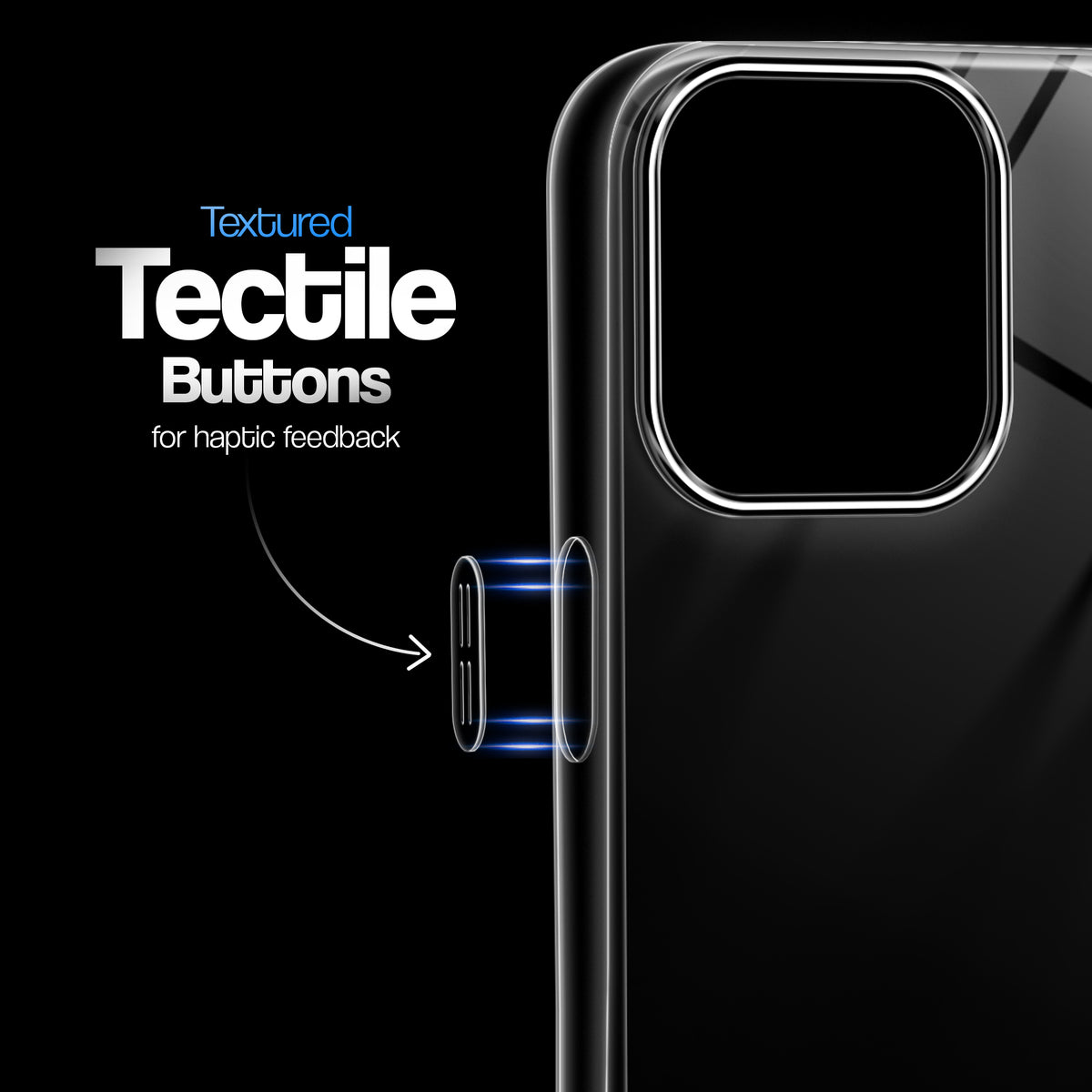 Crystal Clear Anti-Yellow Transparent Back Cover Case With Camera Ring Protection for Apple iPhone 13 Pro Max