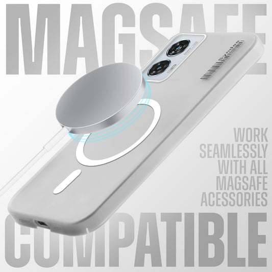 New Sleek Matte MagSafe Case For Motorola Edge 50 Fusion 5G