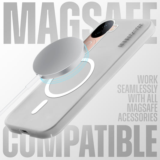 New Sleek Matte MagSafe Case For iQOO Z9s 5G